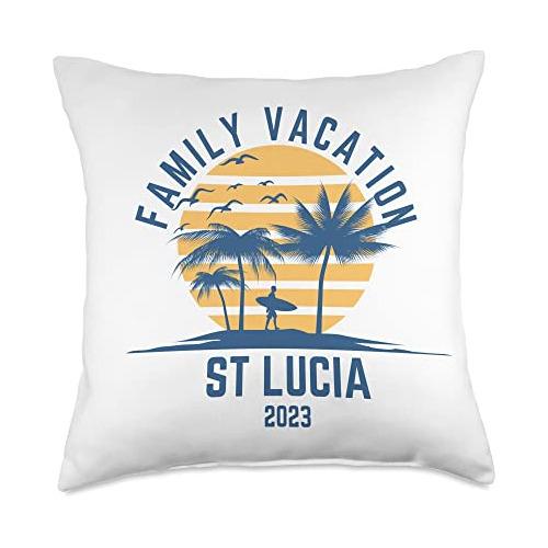 Sunset Surfing In St Lucia 2023 Vintage St Lucia Palm Tree S