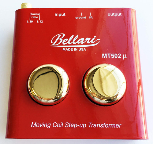 Bellarimt502mc Step-up Phono Transformer