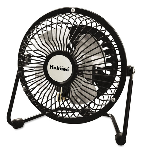 Ventilador De Escritorio Holmes Hnf04 Alta Velocidad Negro