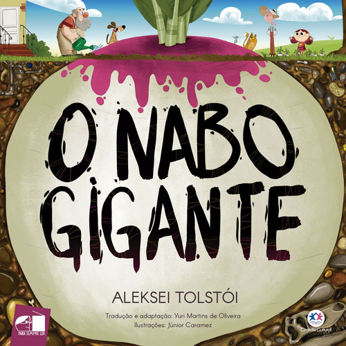 O nabo gigante, de Tolstói, Aleksei. Ciranda Cultural Editora E Distribuidora Ltda., capa mole em português, 2021