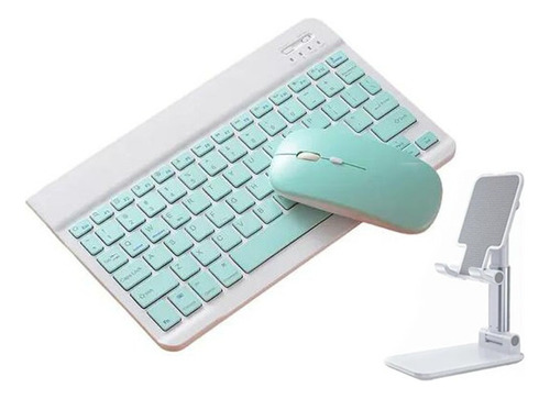 Kit Teclado, Mouse/tableta Bluetooth, Soporte Q