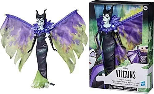 Malefica  Villana Disney Llamas Furi Original 25 Cm Btoys