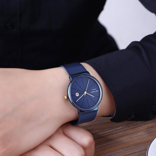 Mini Focus Hombres Relojes De Cuarzo Ultradelgados Simples