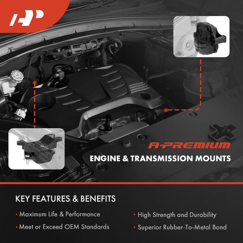 Kit De Montaje Motor Transmisión Compatible Ford Fusion Merc