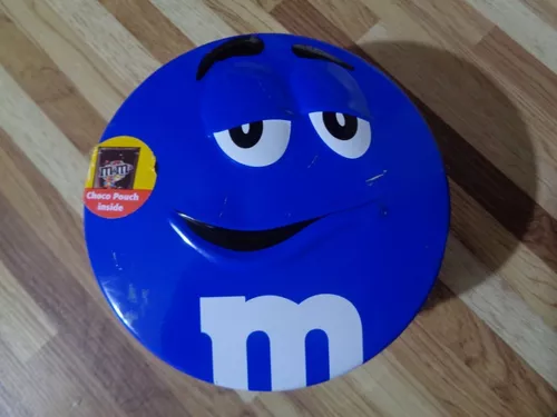 M&M's World Blue Character Big Face Melamine Dinner Plate New