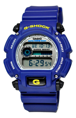 Relógio Masculino Casio G-shock Dw-9052-2vdr Azul 200m Wr