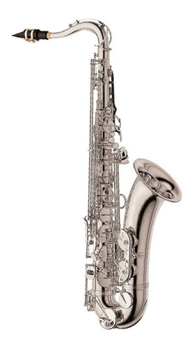 Saxo Tenor Plateado H. Hoffer Deluxe Original Estuche