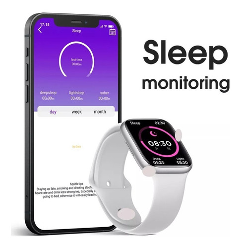 Imagen 7 de 8 de Smartwatch Reloj Inteligente Presion Ritmo Bluetooth Fitness