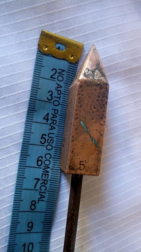 Martillo Punta De Cobre Para Zingueria. Usada. (Usado)