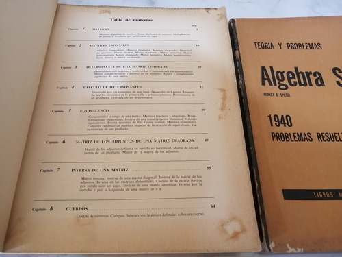 Libro. Fundamentos De Matemáticas Superiores. Schaum. +2 (Usado)