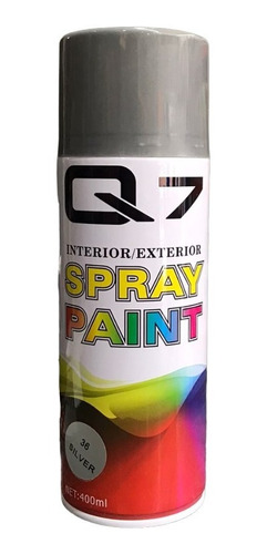 Pintura Spray Plateado Q7 Cod : 1060870