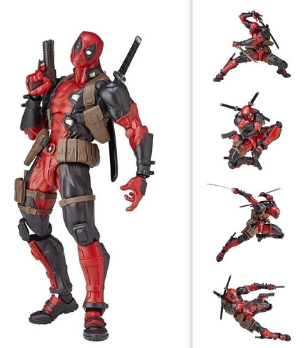 Figura De Acción Muñeca Juguete Deadpool Crazy Toys