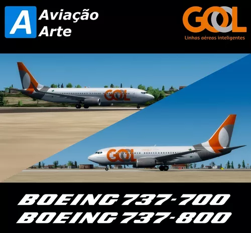 GOL NEW PR-GXZ 737-800 for Microsoft Flight Simulator