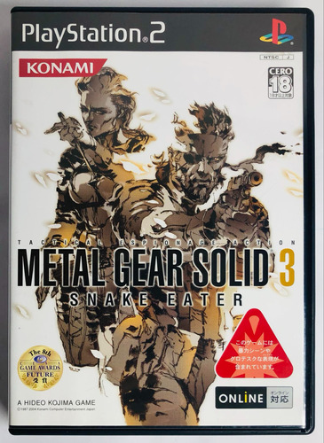 Metal Gear Solid 3: Snake Eater Japon Ps2 Rtrmx