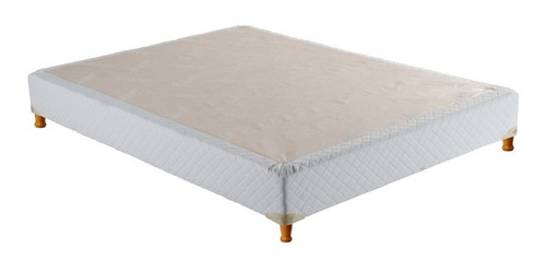 Base Sommier 150x190 Nuevo De 2 Plazas 1/2 Box Para Colchon