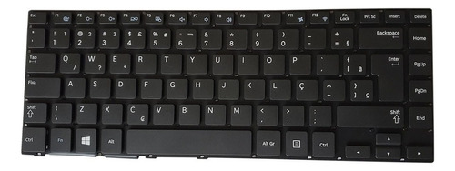 Teclado P/ Samsung Np370r4e Np450r4v Np470r4e Br Com