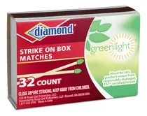 Comprar Fosforos De Madera Diamond 10 Cajas 32 Matches Woodluz Verde