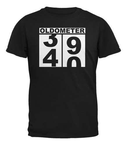 Camiseta Suave Para Con Odómetro De Cumpleaños De Hit