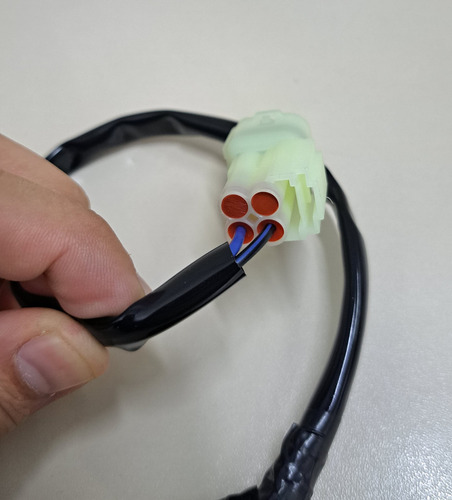 Conector Interruptor Reset Diagnóstico Moto Honda 4 Pinos