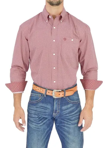 Camisa Vaquera Wrangler Hombre Western M 724