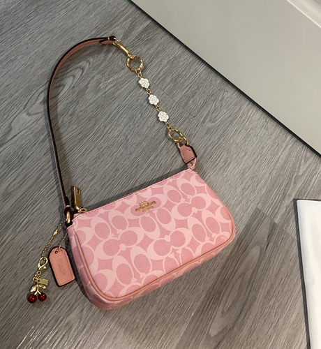 Bolsa Coach Nolita Monogram Rosa Cw426