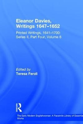 Libro Eleanor Davies, Writings 1647-1652 - Teresa Feroli
