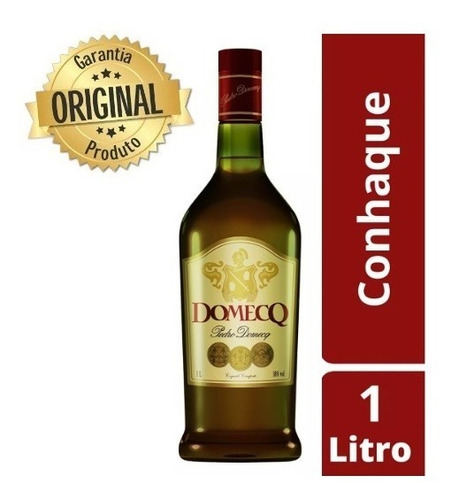 Conhaque Domecq Garrafa 1 Litro - Original