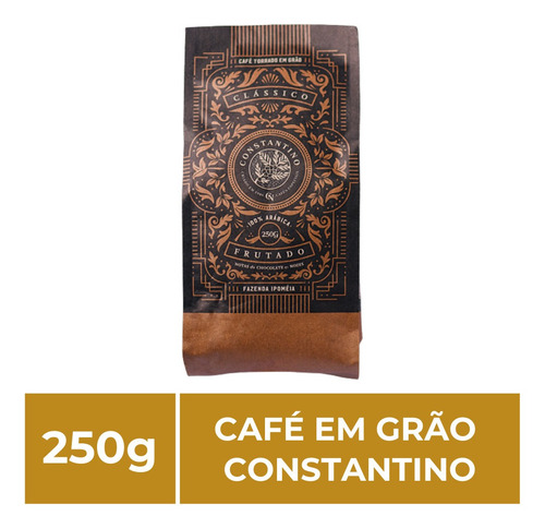 1 Pacote De Café Em Grão, Constantino