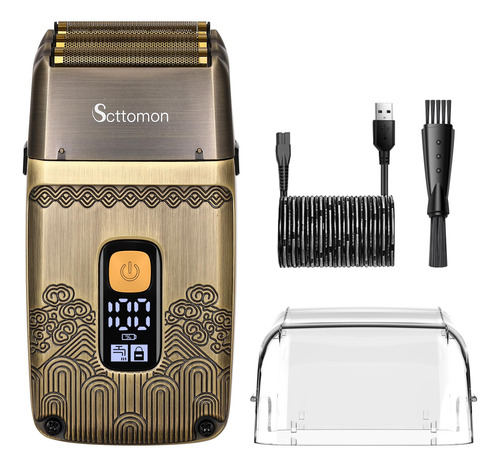 Scttomon Afeitadoras Electricas Para Hombres, Afeitadora Ele