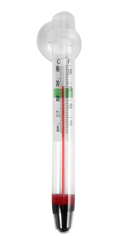  Termometro De Vidrio Para Acuario Terrario F. Y C. Zy-002