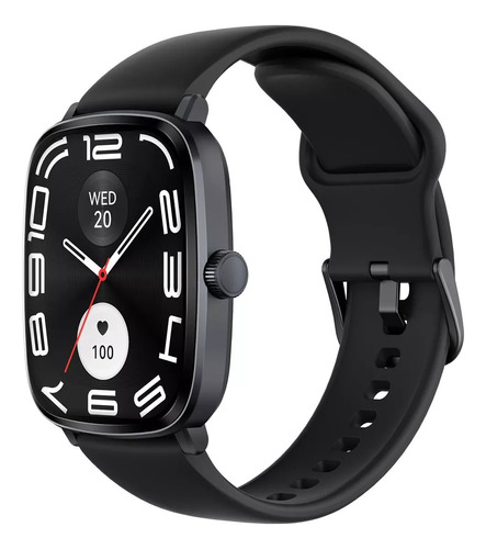 Relógio Smartwatch Haylou Rs5 Preto Ls19 Tela Amoled 2,01 Desenho Da Pulseira Mesh