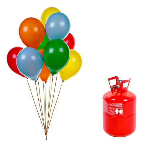 Balon De Gas Helio Para Eventos Cumpleaños 