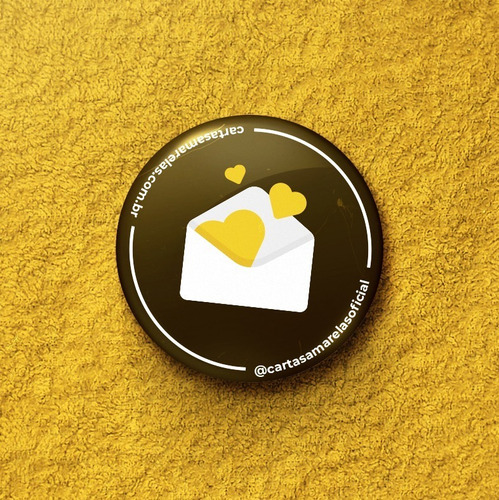 Broche Do Cartas Amarelas Oficial Setembro Amarelo