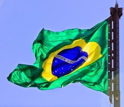 Bandeira Do Brasil Oficial Grande 13 Panos 5,85x8,36 Metros