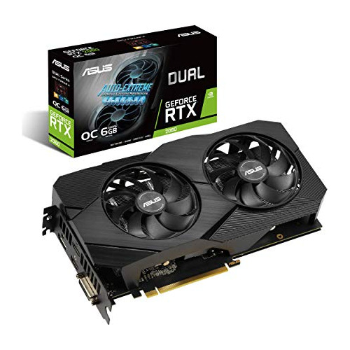 Asus Geforce Rtx 2060 Overclocked 6g Gddr6 Dual-fan Evo Edit