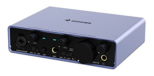 Donner Audio Interface Livejack Lite 2 In 2 Out, Interfaces 