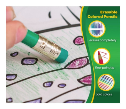 24 Colores Borrables Crayola Xtreme C