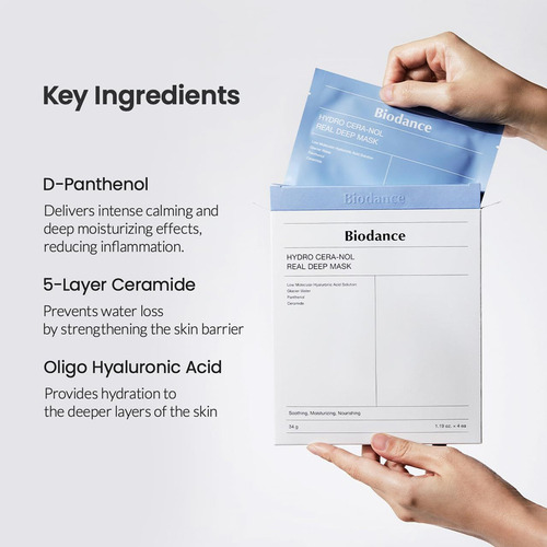 Biodance Mask 2 In 1: Biocollagen & Hydro Cera-nol Deep Mask