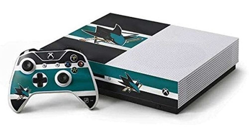 Nhl San Jose Tiburones Consola Xbox One S Y Piel De Control