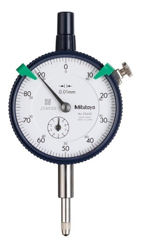 Reloj Comparador 0.01mm. Rango 10mm (2046s), Mitutoyo 