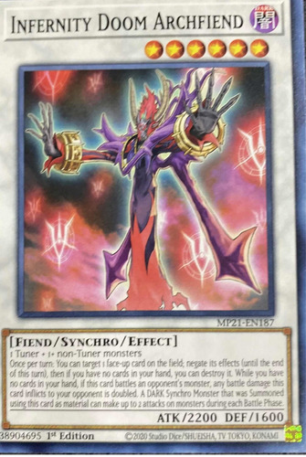 Yugioh! Infernity Doom Archfiend