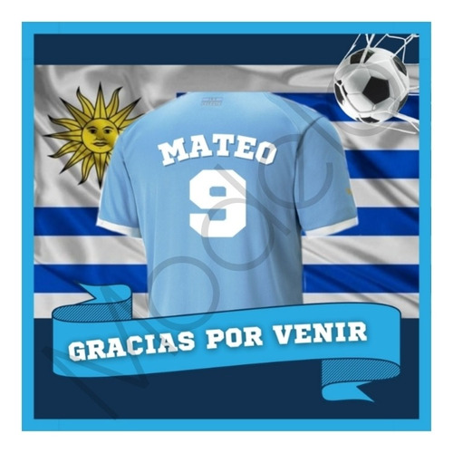 Imagen Personalizada P/ Imprimir - Cumple Selección Uruguaya