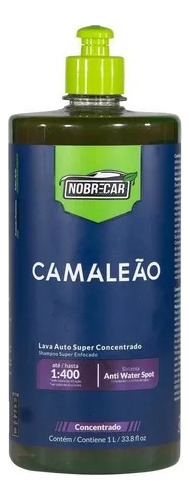 Shampoo Lava Auto Concentrado Camaleão 1 Litro Nobrecar