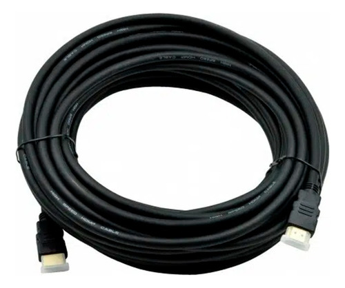 Cable Hdmi 15 Metros Vídeo 4k Uhd Hd 60hz Macho Bajo Goma