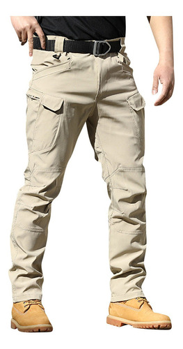 Pantalones Tipo Cargo Militares Para Hombre, Holgados, Tácti