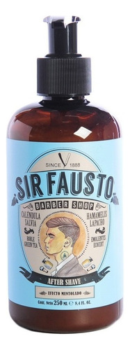 Sir Fausto After Shave Crema Mentolada Cicatrizante 250 Ml 