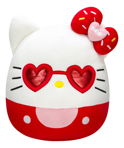 Squishmallows Hello Kitty - Peluche De 14 Pulgadas Con Gafas