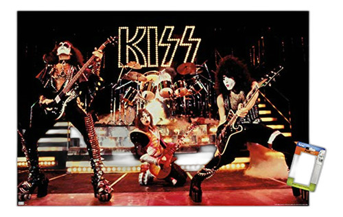 Pósteres Trends International Kiss - Live Show Wall Poster, 