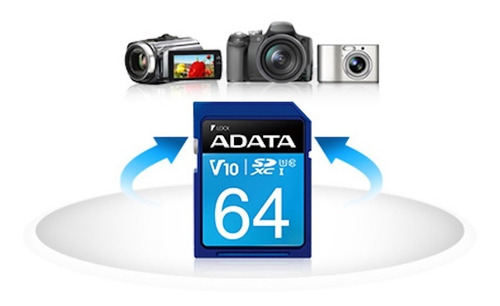 Imagen 4 de 4 de Tarjeta de memoria Adata ASDX64GUICL10-R Premier 64GB