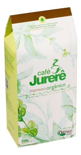 Café Jurerê Espresso Orgânico Gourmet Em Grãos Suave 250g